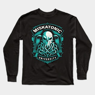 Cthulhu Miskatonic University Long Sleeve T-Shirt